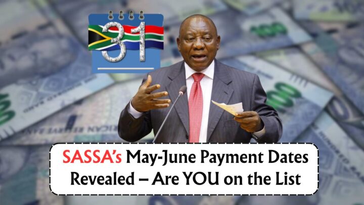 SASSA Grant Payment Dates