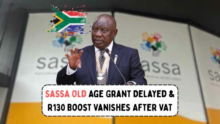 SASSA Old Age Grant Delay