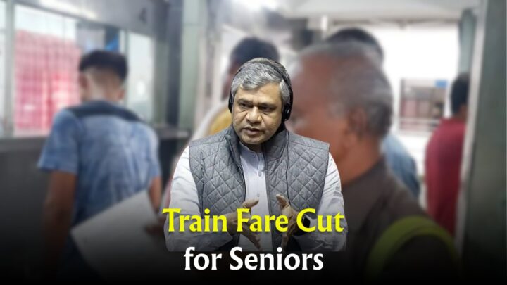 Senior Citizens Train Ticket Discount